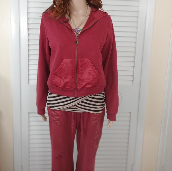 Custom🦋Butterfly Velour Tracksuit - Picture 11 of 14